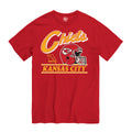 Kansas City Chiefs NFL 47 Brand Men Red Fly By T-Shirt product image 1, provided for visual reference and product detail