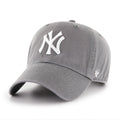New York Yankees MLB 47 Brand Men Dark Grey Clean Up Adjustable Hat product image 1, provided for visual reference and