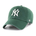 New York Yankees MLB 47 Brand Men Dark Green Clean Up Adjustable Hat product image 1, provided for visual reference and