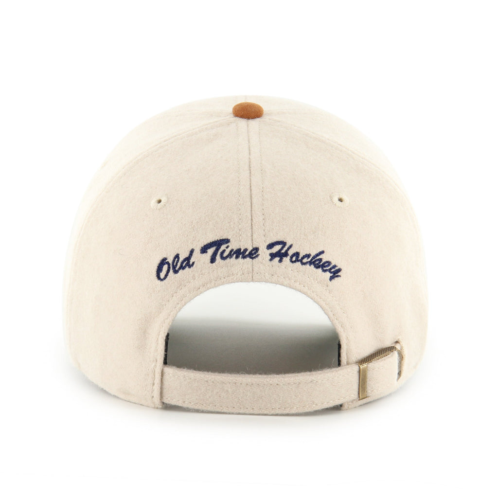 Montreal Canadiens NHL 47 Brand Men Beige Rafter Clean Up Adjustable Hat product image 2, provided for visual reference and