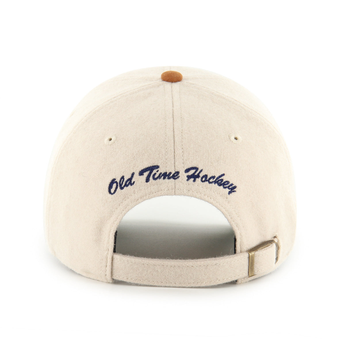 Montreal Canadiens NHL 47 Brand Men Beige Rafter Clean Up Adjustable Hat product image 2, provided for visual reference and