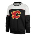 Calgary Flames NHL 47 Brand Men Grey Satin Lock Bryson Crew Sweater product image 1, provided for visual reference and