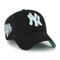 New York Yankees MLB 47 Brand Men Black Mint Double Under Clean Up Adjustable Hat product image 1, provided for visual