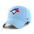 Toronto Blue Jays MLB 47 Brand Men Columbia Blue MVP Adjustable Hat product image 1, provided for visual reference and
