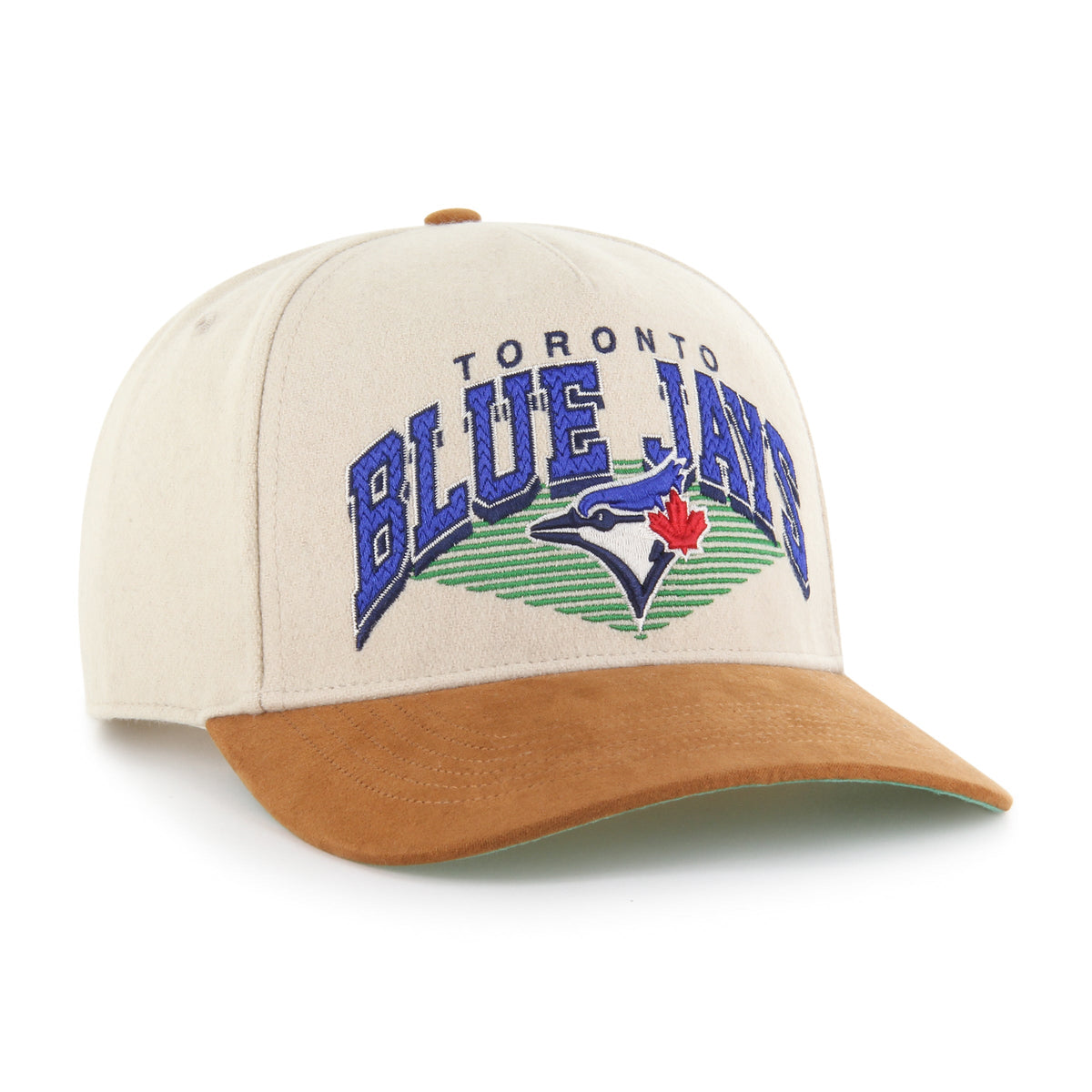 Toronto Blue Jays MLB 47 Brand Men Pomona Wool Rope Hitch Snapback Hat product image 2, provided for visual reference and