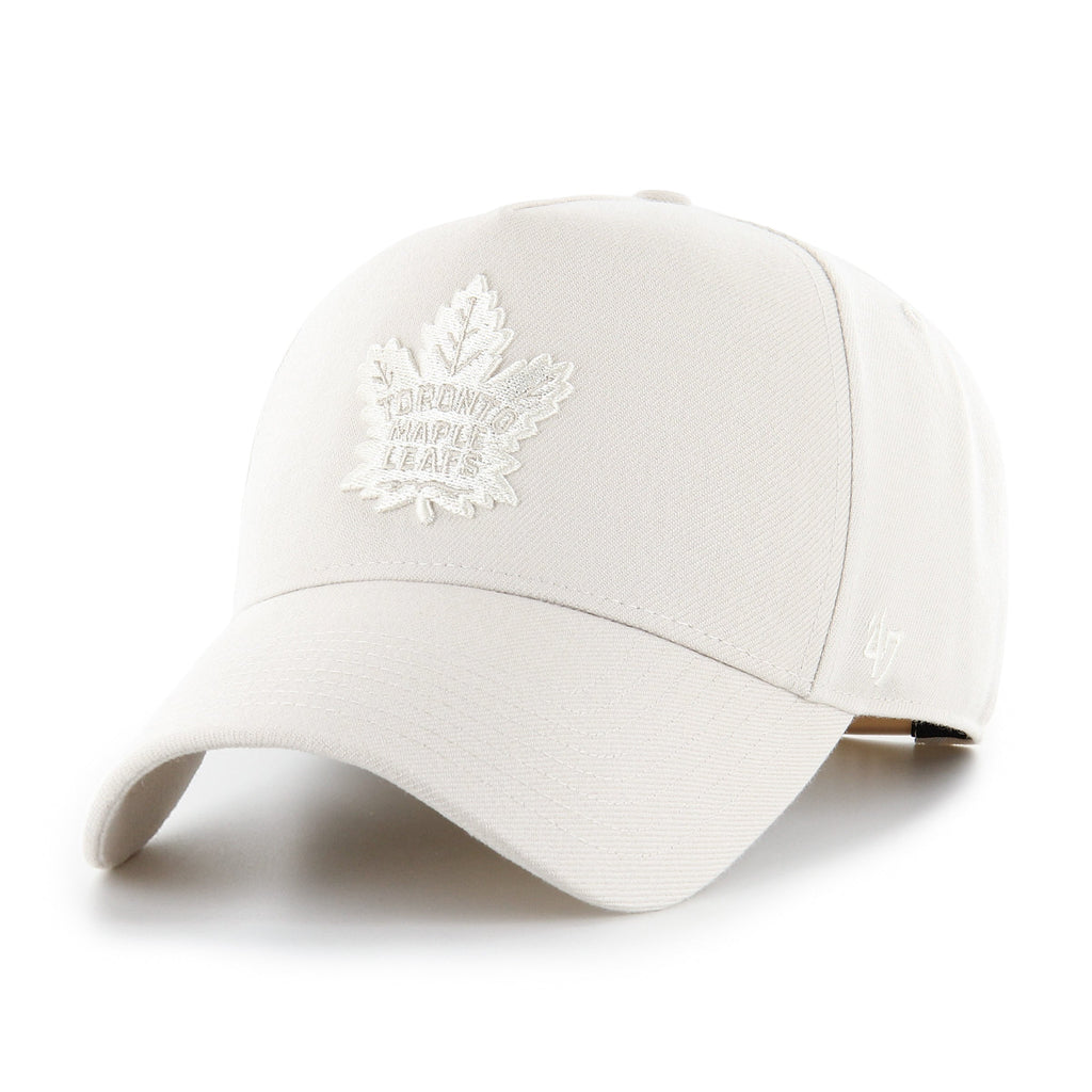 Toronto Maple Leafs NHL 47 Brand Men Off-white MVP Ghost Ballpark Snapback product image 1, provided for visual reference