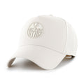 Edmonton Oilers NHL 47 Brand Men Off-white MVP Ghost Ballpark Snapback product image 1, provided for visual reference and
