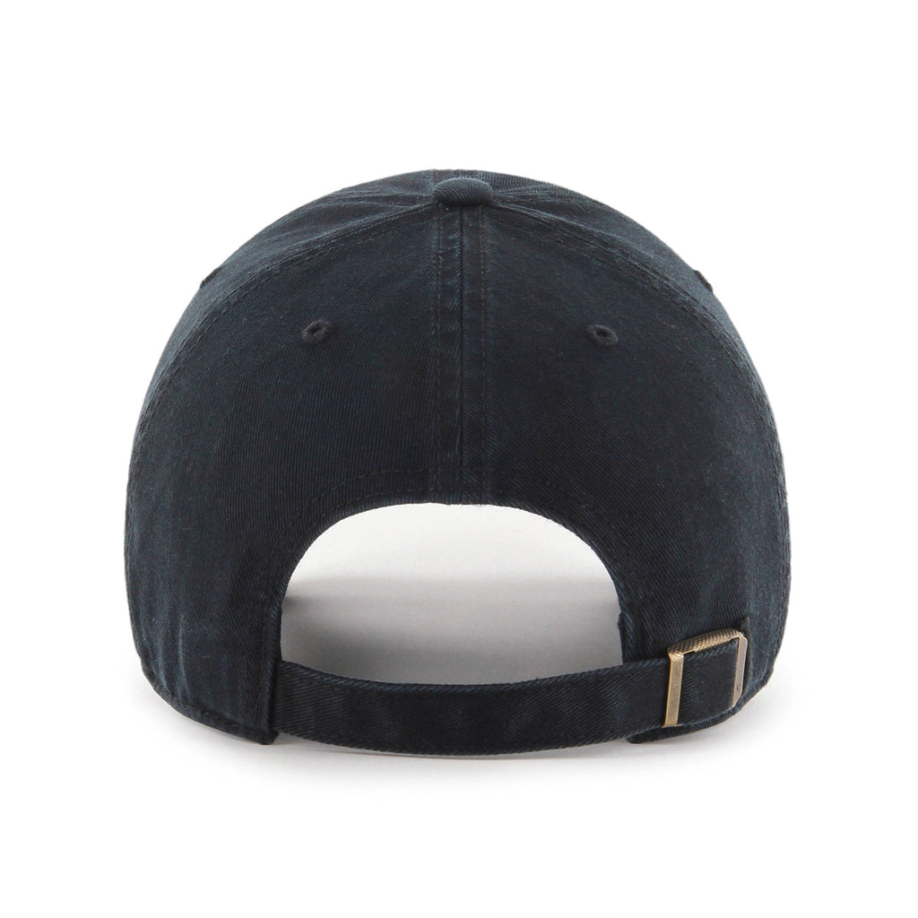 Montreal Canadiens NHL 47 Brand Men Black White Clean Up Adjustable Hat product image 2, provided for visual reference and