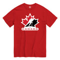 Hockey Canada Hockey IIHF 47 Brand Men Red Imprint Fan T-Shirt product image 1, provided for visual reference and product