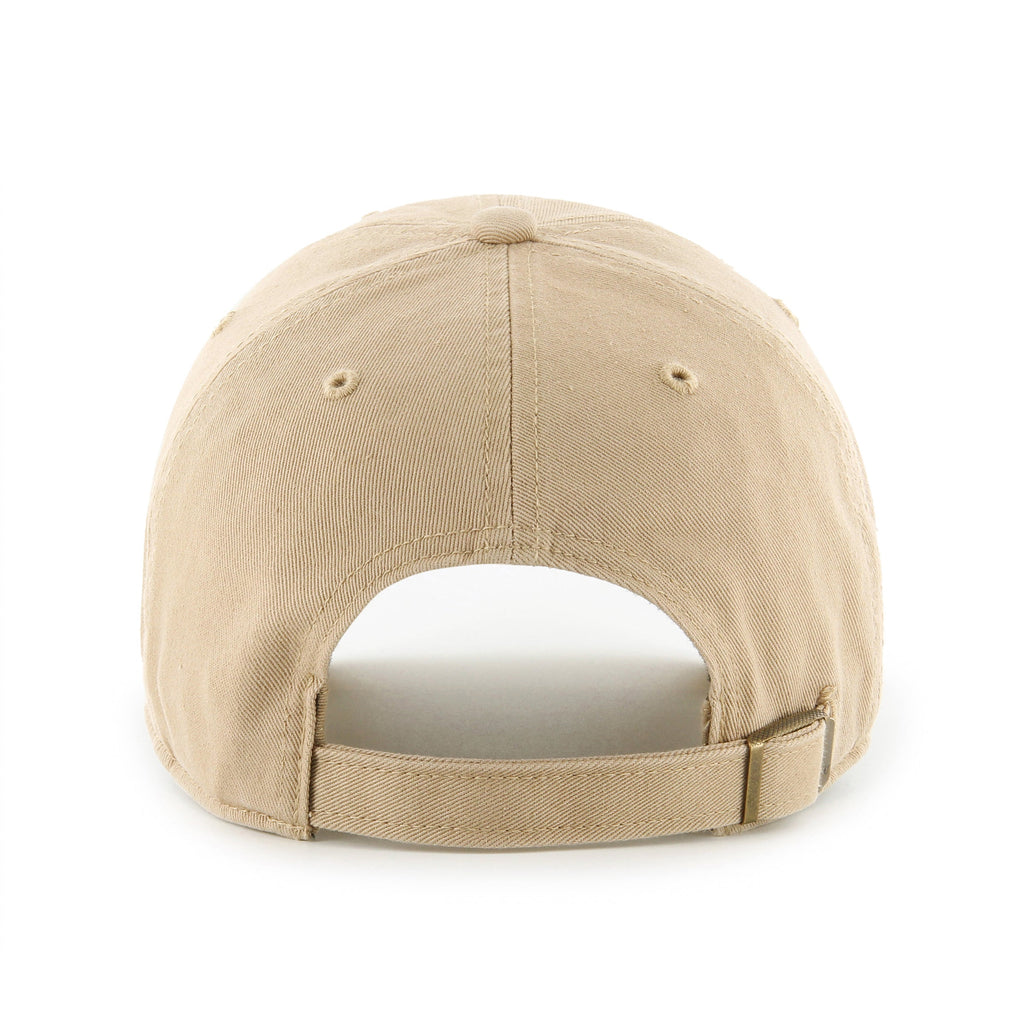 Vancouver Canucks NHL 47 Brand Men Khaki Clean Up Adjustable Hat product image 2, provided for visual reference and product