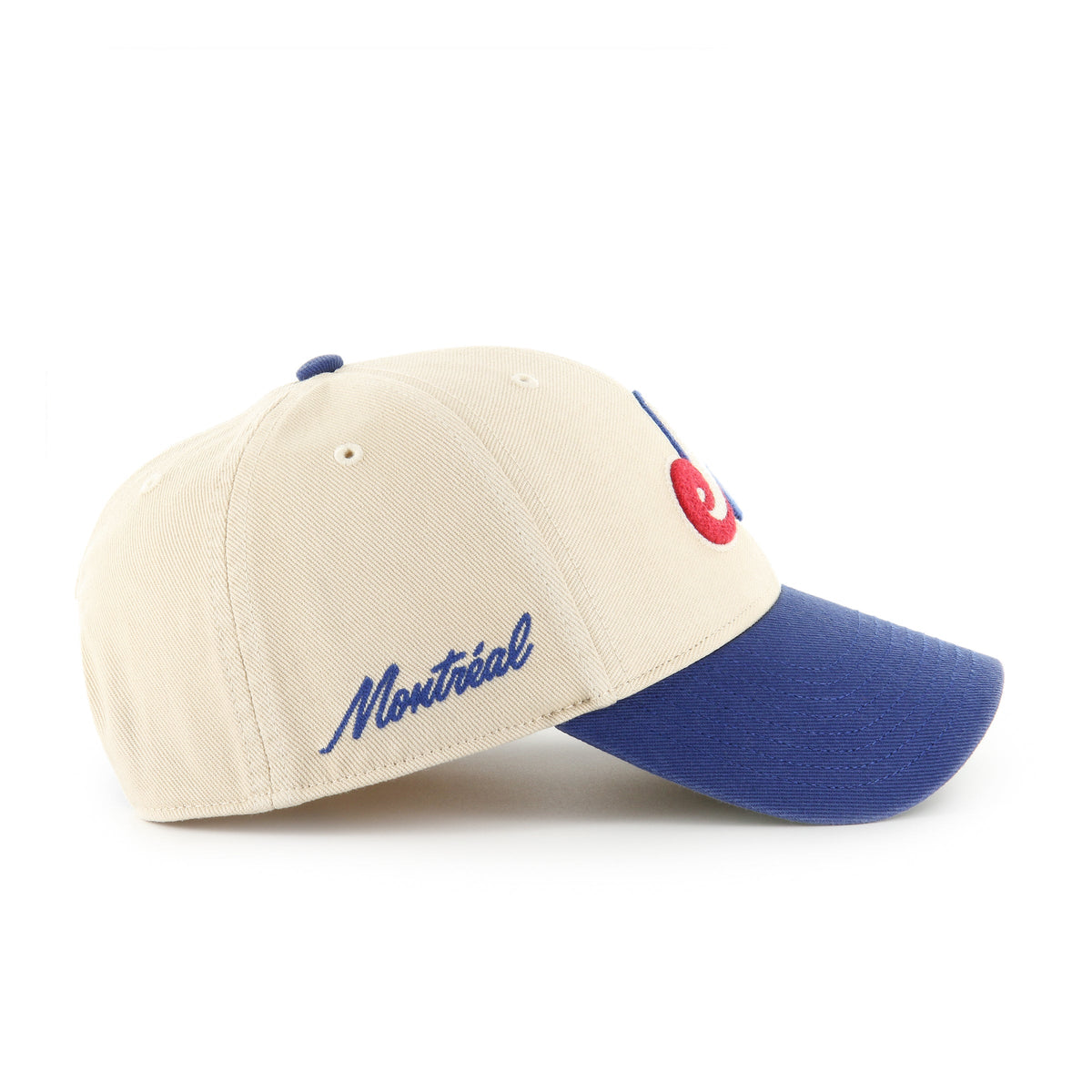 Montreal Expos MLB 47 Brand Men Beige MVP Cooperstown Fairfield Snapback product image 3, provided for visual reference and