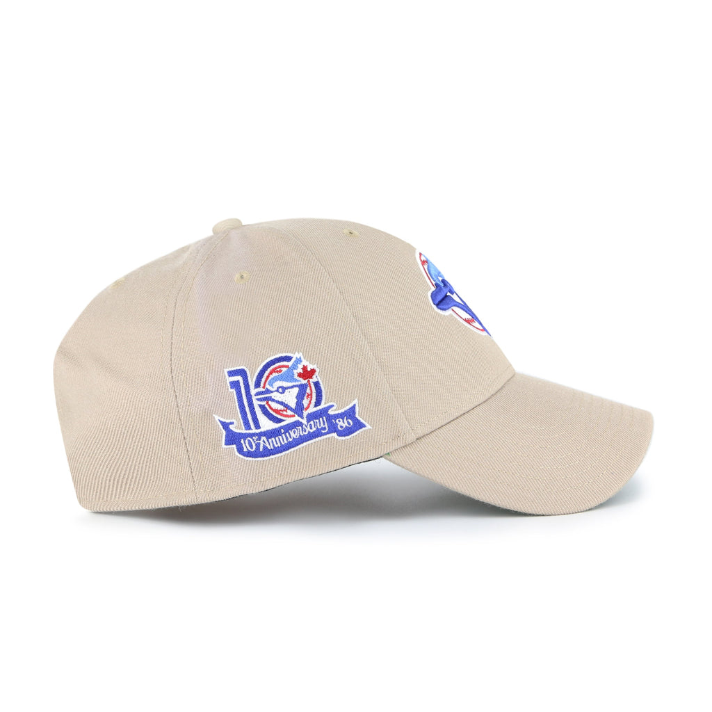Toronto Blue Jays MLB 47 Brand Men Khaki MVP Sure Shot Snapback product image 5, provided for visual reference and product