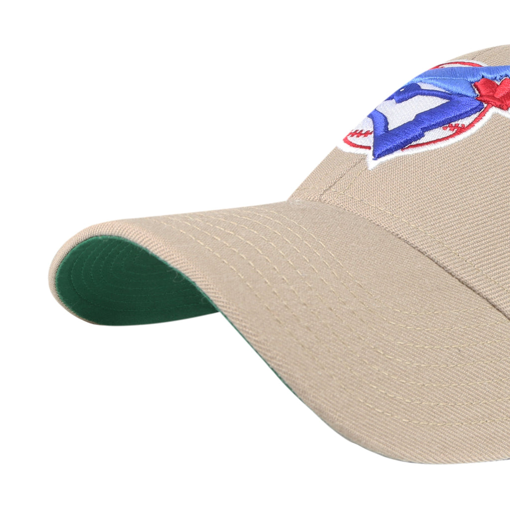 Toronto Blue Jays MLB 47 Brand Men Khaki MVP Sure Shot Snapback product image 3, provided for visual reference and product