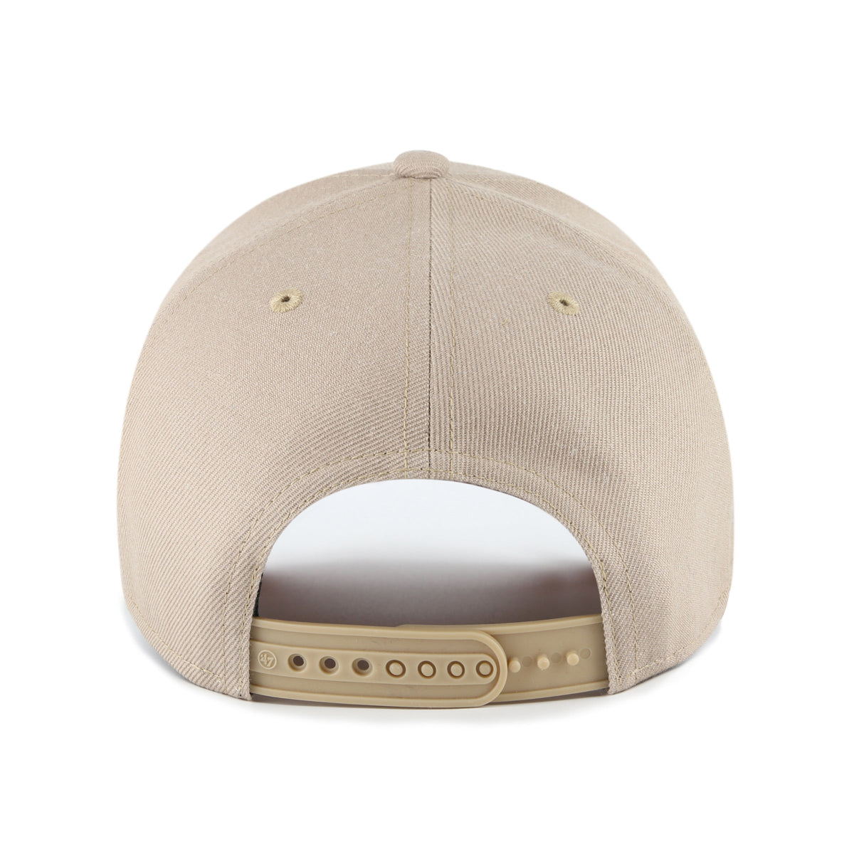 Montreal Canadiens NHL 47 Brand Men Khaki MVP Sure Shot Snapback product image 2, provided for visual reference and product
