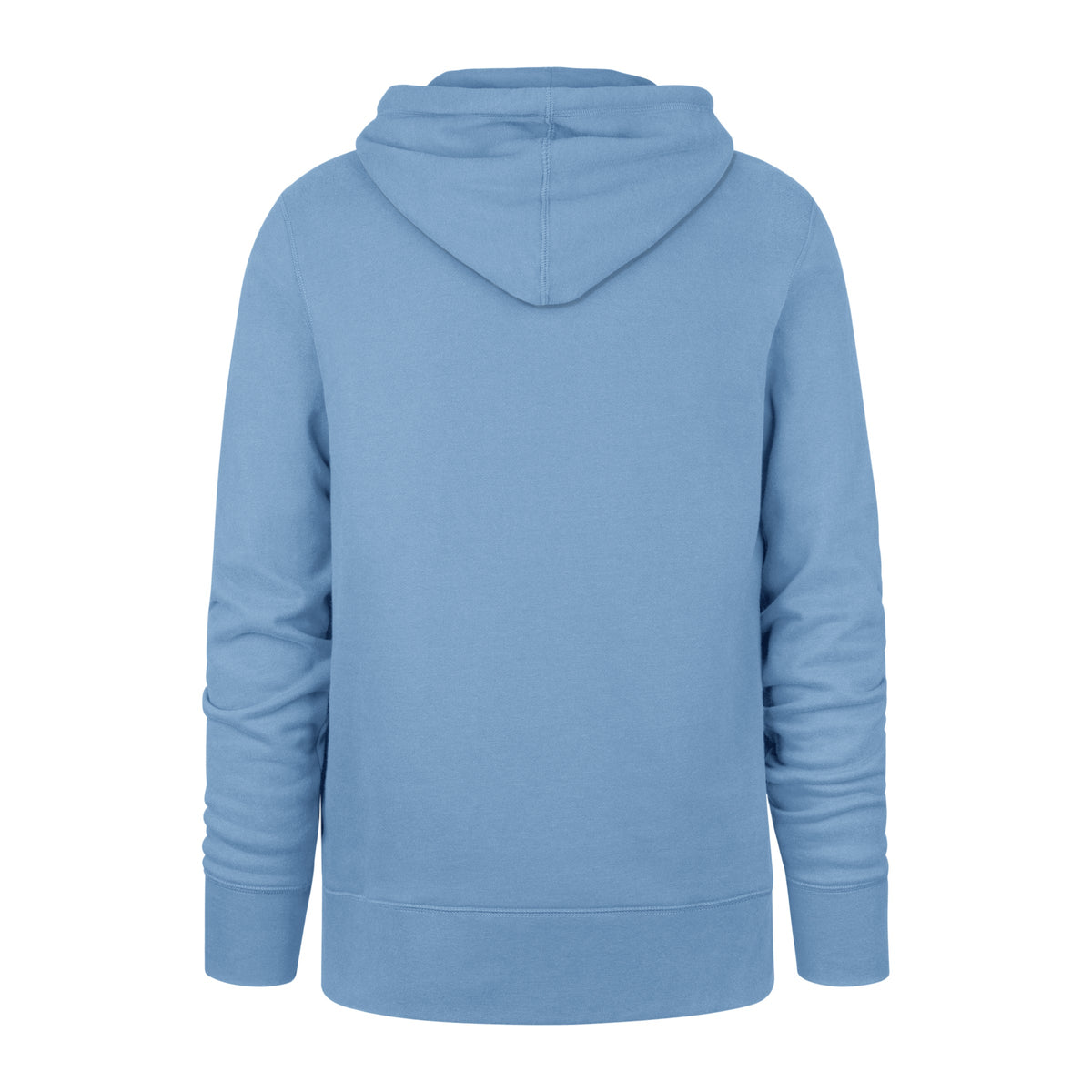 North Carolina Tar Heels NCAA 47 Brand Men Light Blue Imprint Distressed Headline Pullover Hoodie product image 2, provided