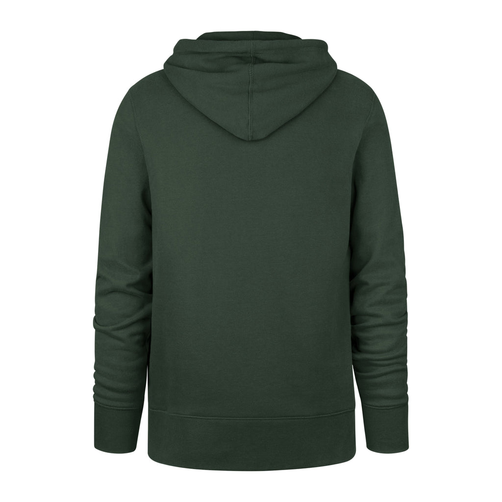Michigan State Spartans NCAA 47 Brand Men Green Imprint Distressed Headline Pullover Hoodie product image 2, provided for
