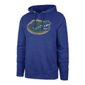 Florida Gators NCAA 47 Brand Men Royal Imprint Distressed Headline Pullover Hoodie product image 1, provided for visual