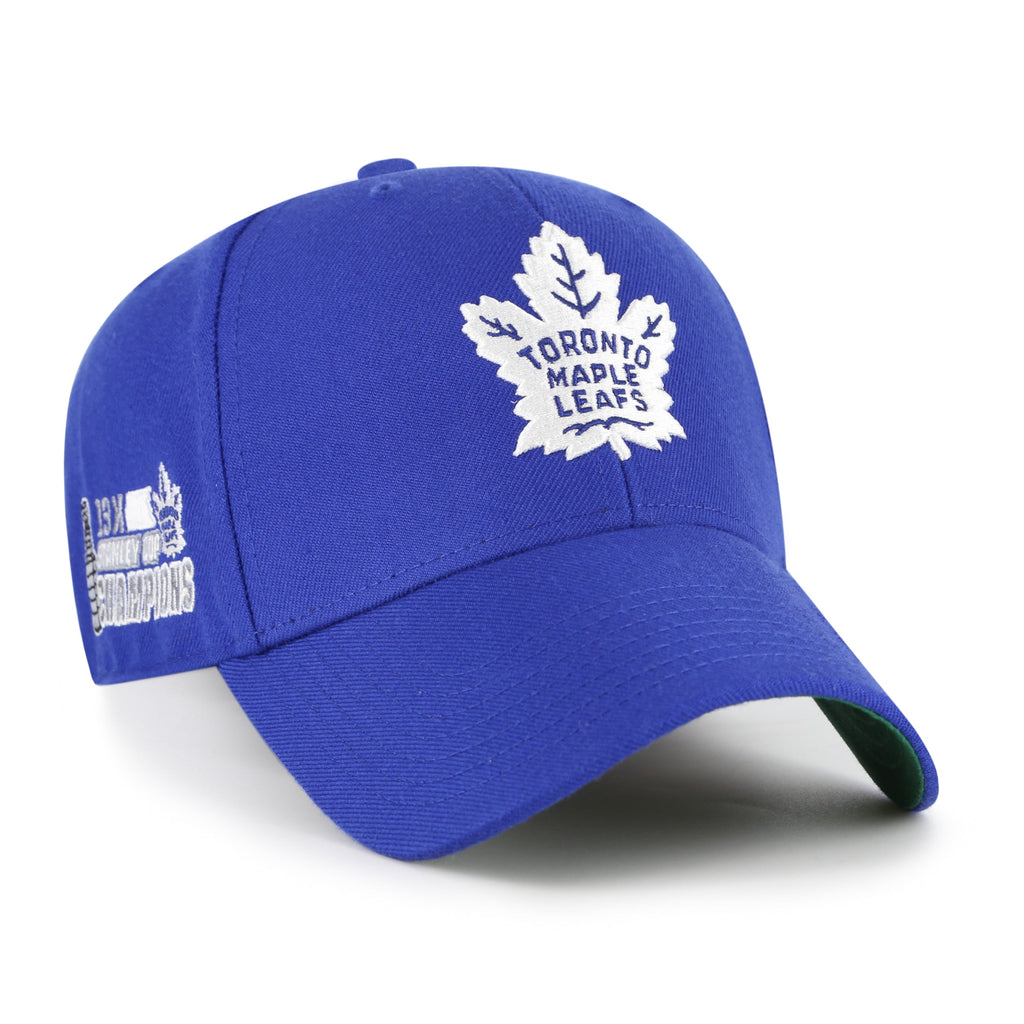 Toronto Maple Leafs NHL 47 Brand Men Royal Blue Stanley Cup Championship MVP Sure Shot Snapback product image 1, provided