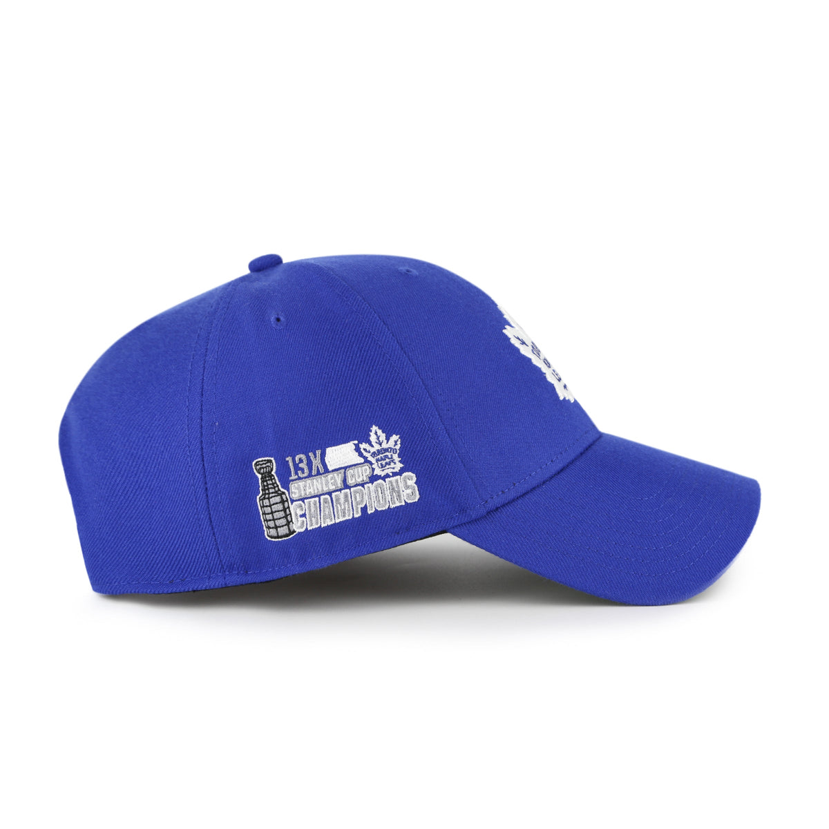 Toronto Maple Leafs NHL 47 Brand Men Royal Blue Stanley Cup Championship MVP Sure Shot Snapback product image 3, provided