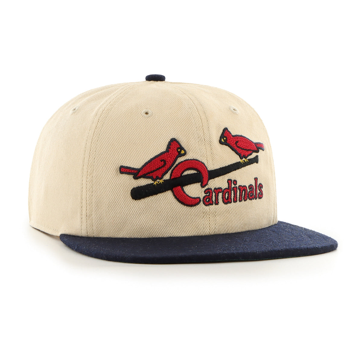St. Louis Cardinals MLB 47 Brand Men Beige Captain RL Fieldstone Snapback product image 3, provided for visual reference and
