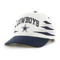 Dallas Cowboys NFL 47 Brand Men White Diamond Hitch Snapback Hat product image 1, provided for visual reference and product