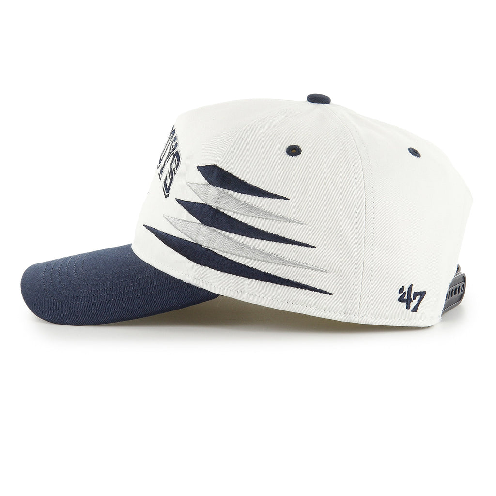 Dallas Cowboys NFL 47 Brand Men White Diamond Hitch Snapback Hat product image 5, provided for visual reference and product
