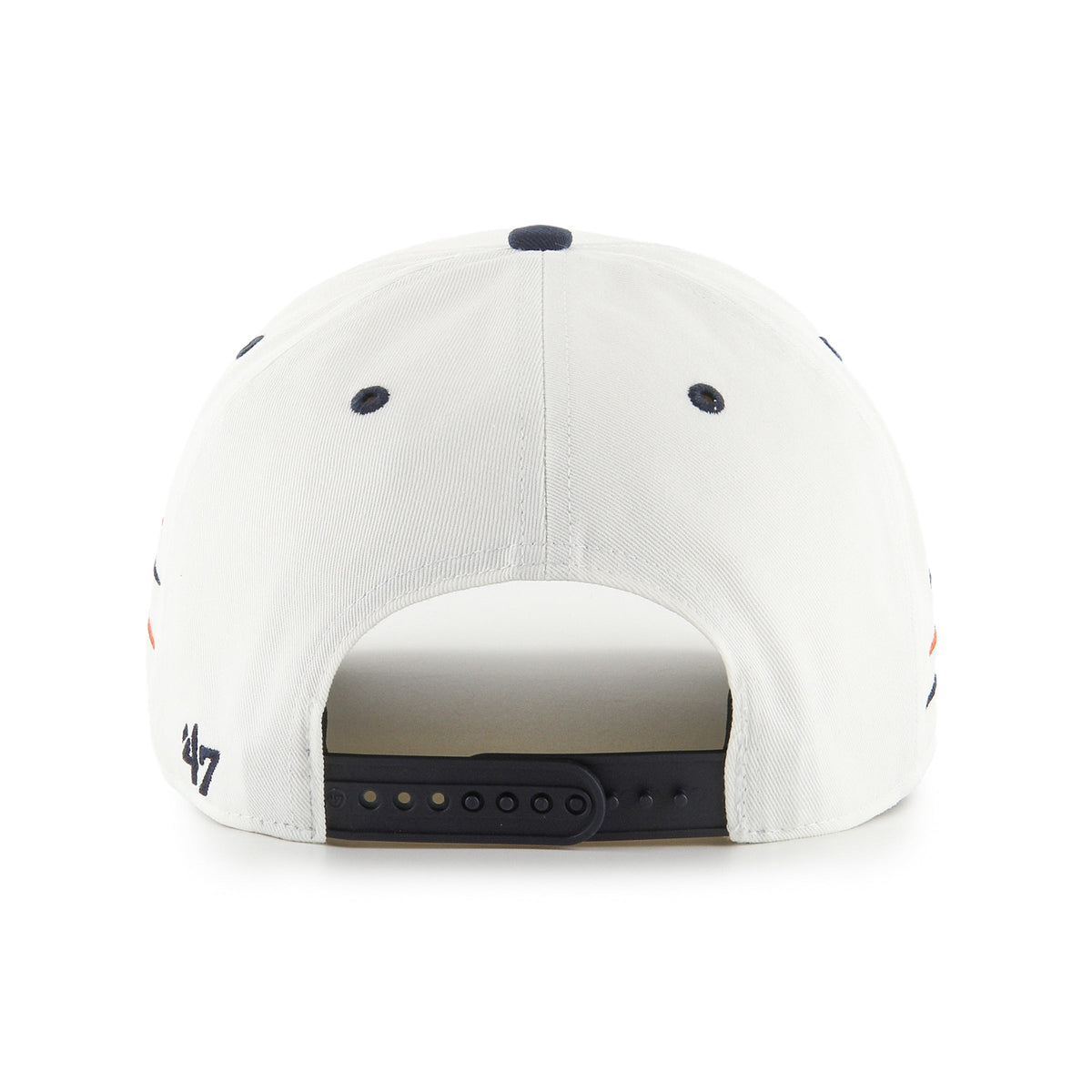 Dallas Cowboys NFL 47 Brand Men White Diamond Hitch Snapback Hat product image 2, provided for visual reference and product