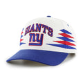 New York Giants NFL 47 Brand Men White Diamond Hitch Snapback Hat product image 1, provided for visual reference and product
