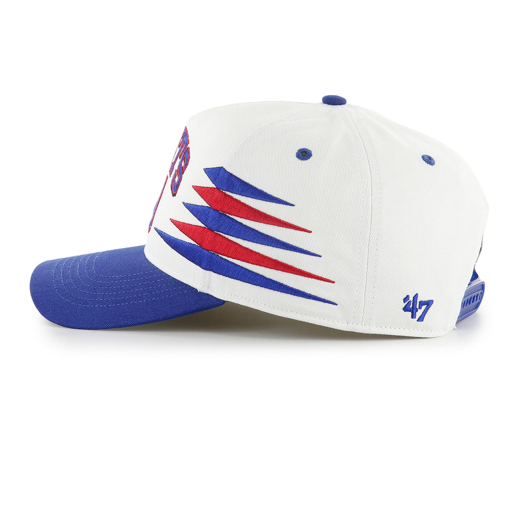 New York Giants NFL 47 Brand Men White Diamond Hitch Snapback Hat product image 5, provided for visual reference and product