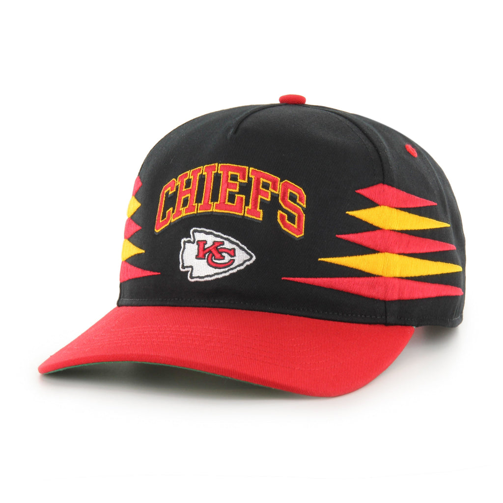 Kansas City Chiefs NFL 47 Brand Men Black Diamond Hitch Snapback Hat product image 1, provided for visual reference and