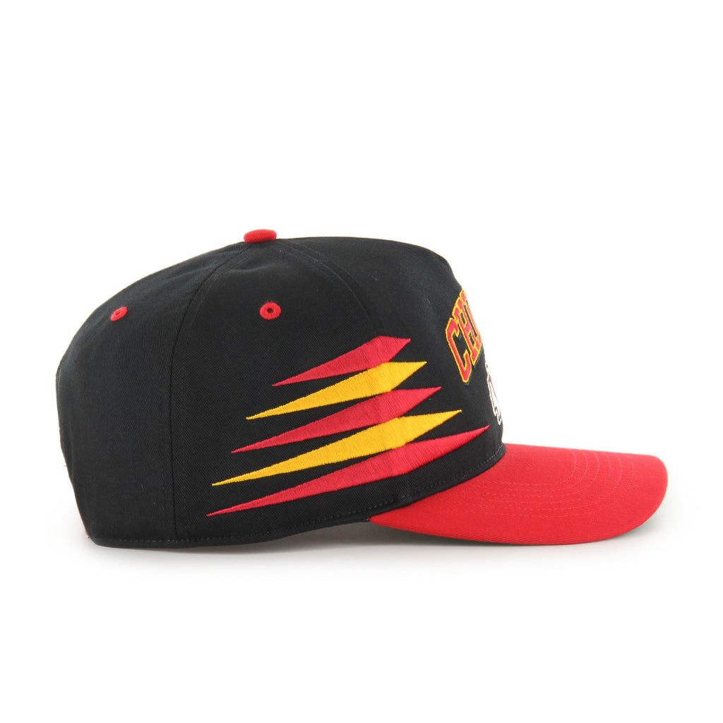 Kansas City Chiefs NFL 47 Brand Men Black Diamond Hitch Snapback Hat product image 4, provided for visual reference and