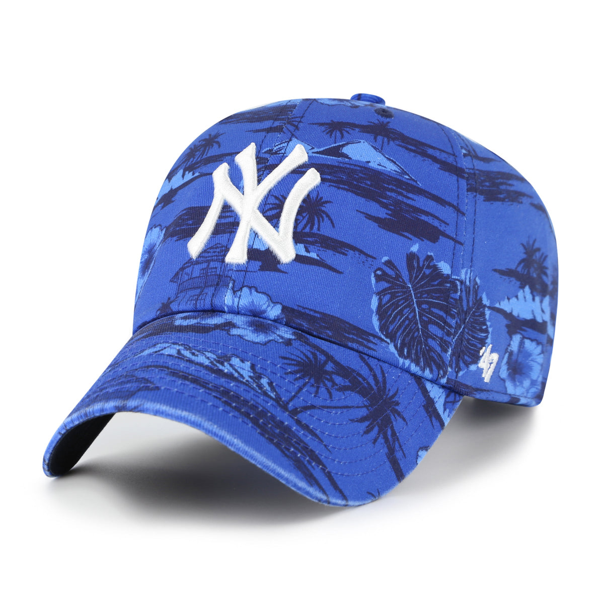 New York Yankees MLB 47 Brand Men Navy Fiji Clean Up Adjustable Hat product image 1, provided for visual reference and