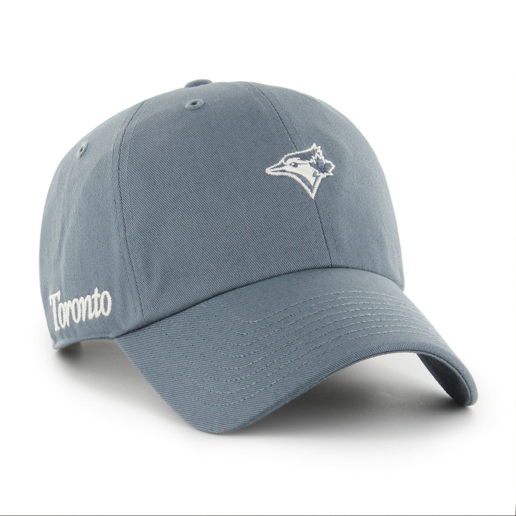 Toronto Blue Jays MLB 47 Brand Men Grey Foundation Clean Up Adjustable Hat product image 1, provided for visual reference