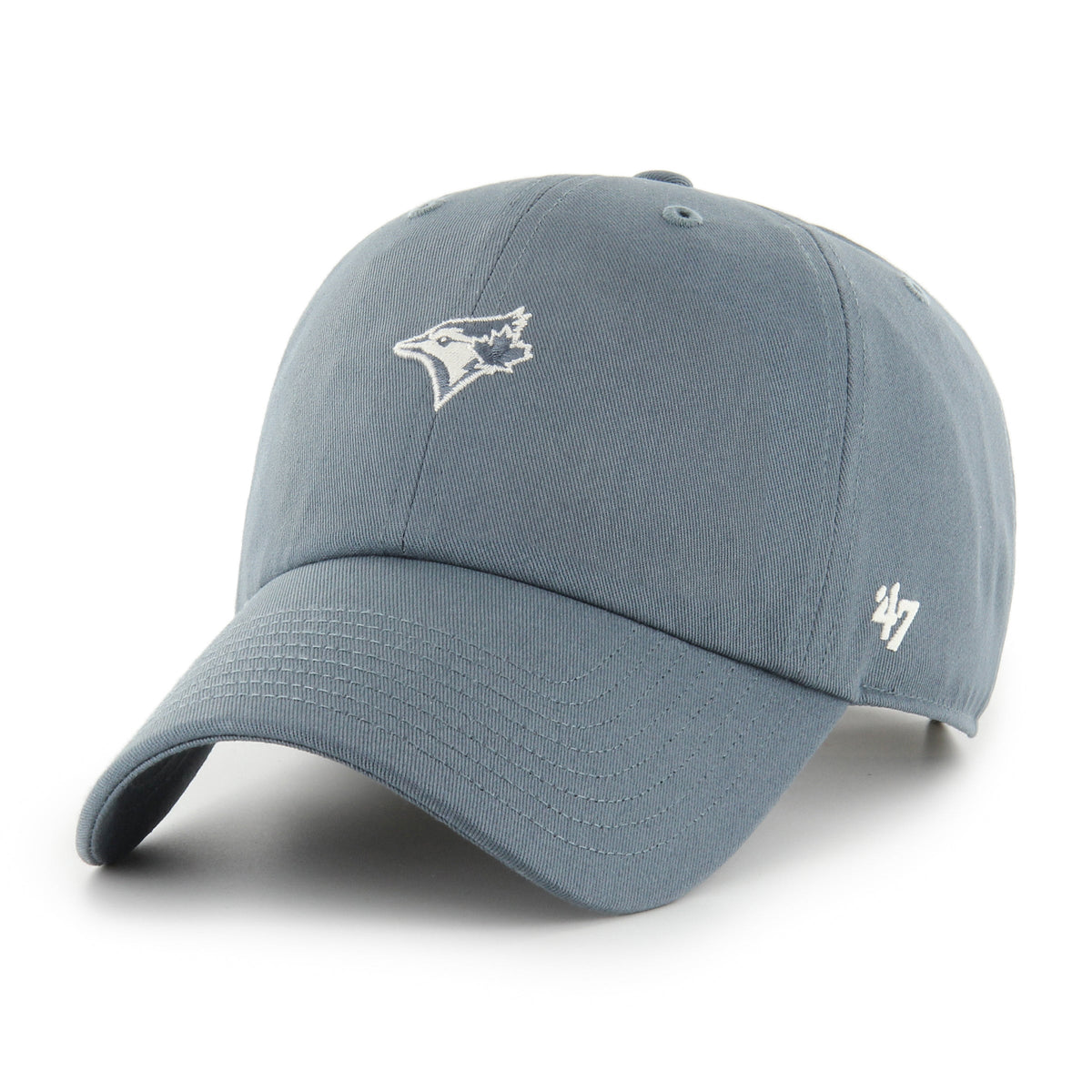 Toronto Blue Jays MLB 47 Brand Men Grey Foundation Clean Up Adjustable Hat product image 3, provided for visual reference