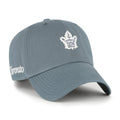 Toronto Maple Leafs NHL 47 Brand Men Grey Foundation Clean Up Adjustable Hat product image 1, provided for visual reference