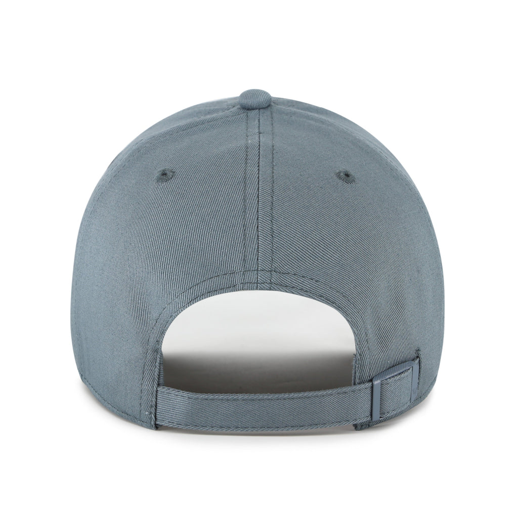 Edmonton Oilers NHL 47 Brand Men Grey Foundation Clean Up Adjustable Hat product image 2, provided for visual reference and