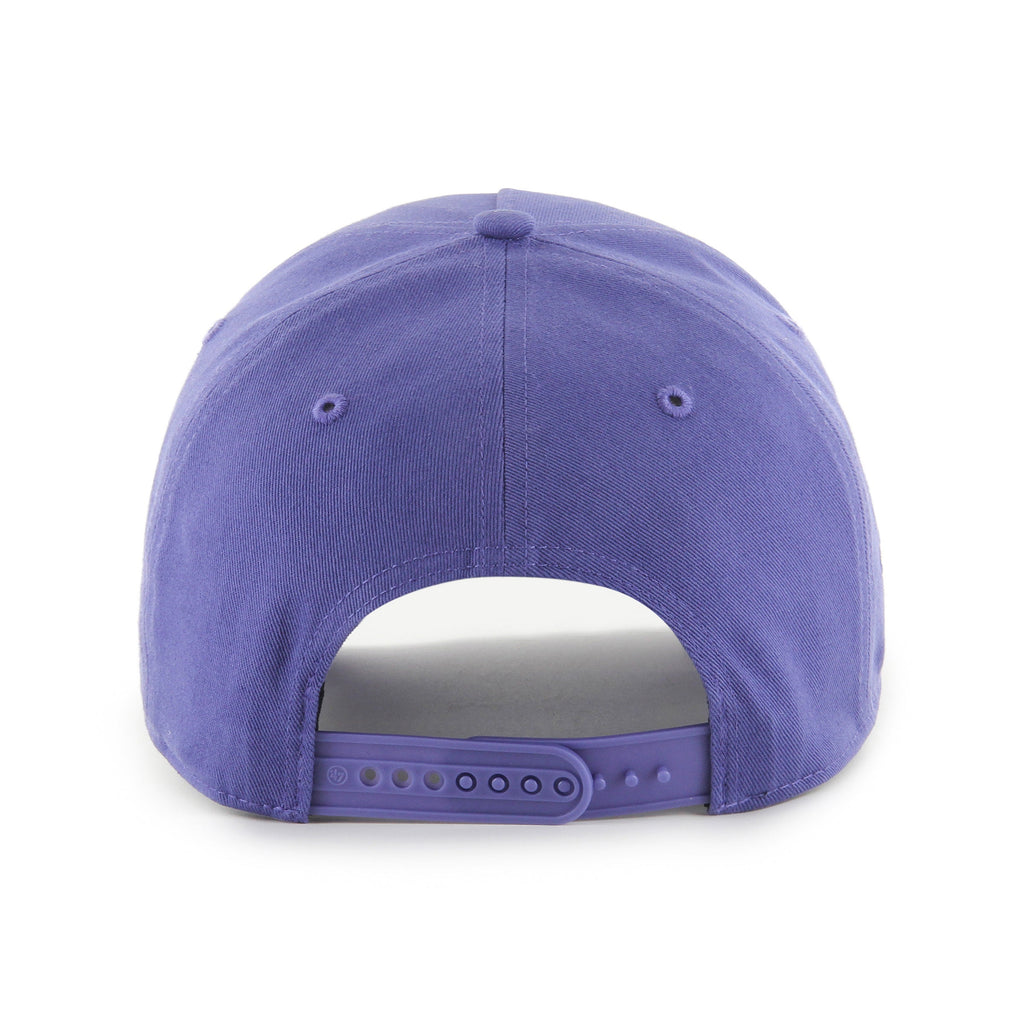Toronto Maple Leafs NHL 47 Brand Men Purple Foundation Offside A-Frame Snapback Hat product image 2, provided for visual