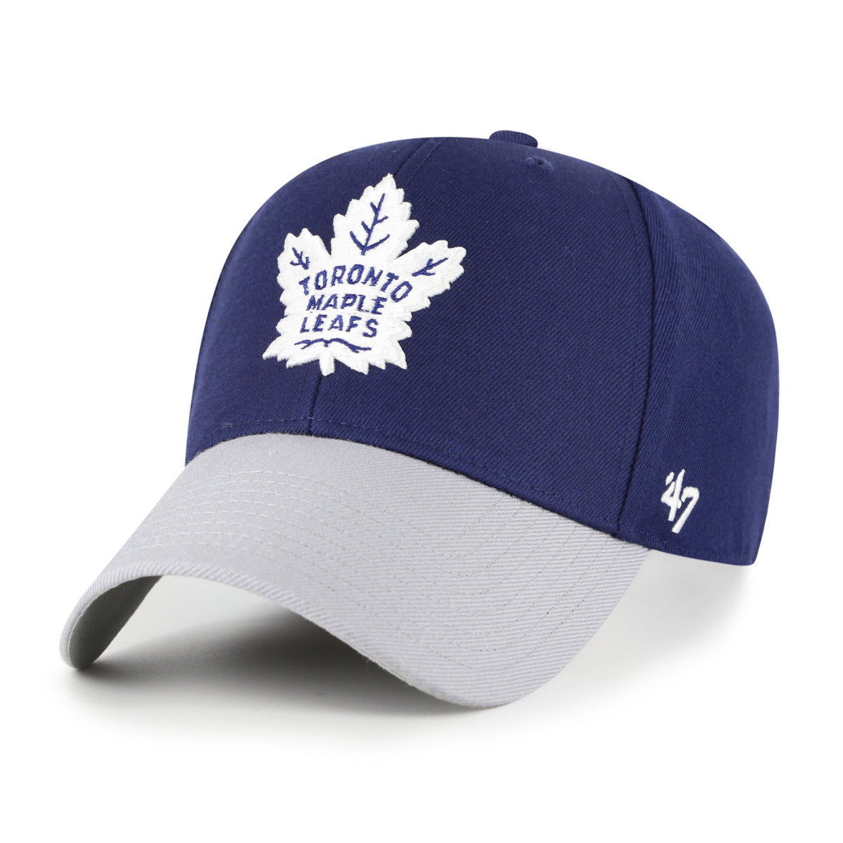 Toronto Maple Leafs NHL 47 Brand Men Navy Two Tone MVP Adjustable Hat product image 1, provided for visual reference and