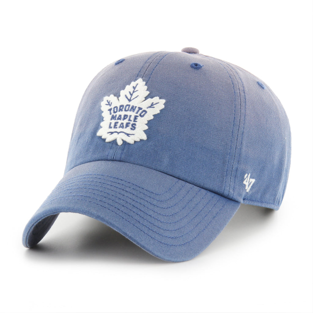 Toronto Maple Leafs NHL 47 Brand Men Royal Dusted Truro Clean Up Adjustable Hat product image 3, provided for visual