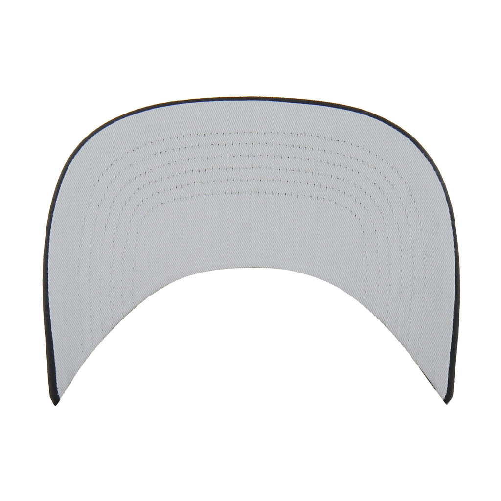 Boston Bruins NHL 47 Brand Men White Diamond Hitch Snapback Hat product image 3, provided for visual reference and product