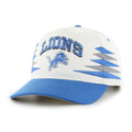 Detroit Lions NFL 47 Brand Men White Diamond Hitch Snapback Hat product image 1, provided for visual reference and product