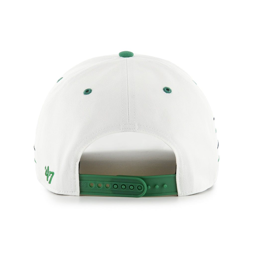 Philadelphia Eagles NFL 47 Brand Men White Diamond Hitch Snapback Hat product image 4, provided for visual reference and