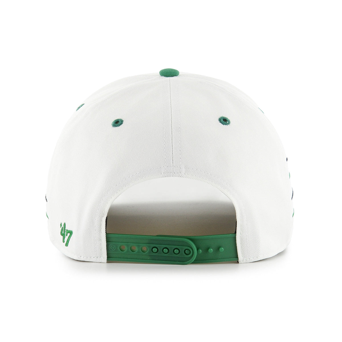 Philadelphia Eagles NFL 47 Brand Men White Diamond Hitch Snapback Hat product image 4, provided for visual reference and