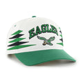 Philadelphia Eagles NFL 47 Brand Men White Diamond Hitch Snapback Hat product image 1, provided for visual reference and