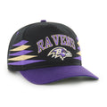 Baltimore Ravens NFL 47 Brand Men Black Diamond Hitch Snapback Hat product image 1, provided for visual reference and