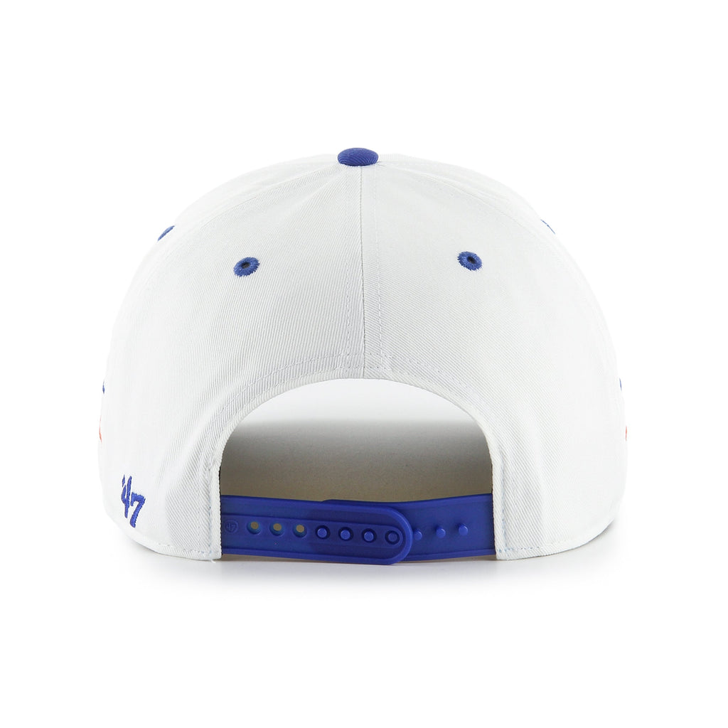 Florida Gators NCAA 47 Brand Men White Diamond Hitch Snapback Hat product image 4, provided for visual reference and product