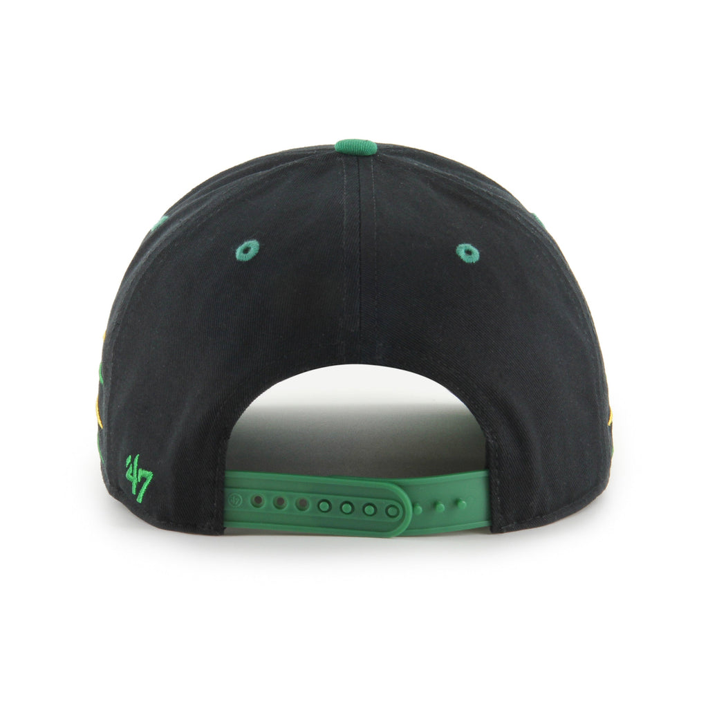 Notre Dame Fighting Irish NCAA 47 Brand Men Black Diamond Hitch Snapback Hat product image 3, provided for visual reference