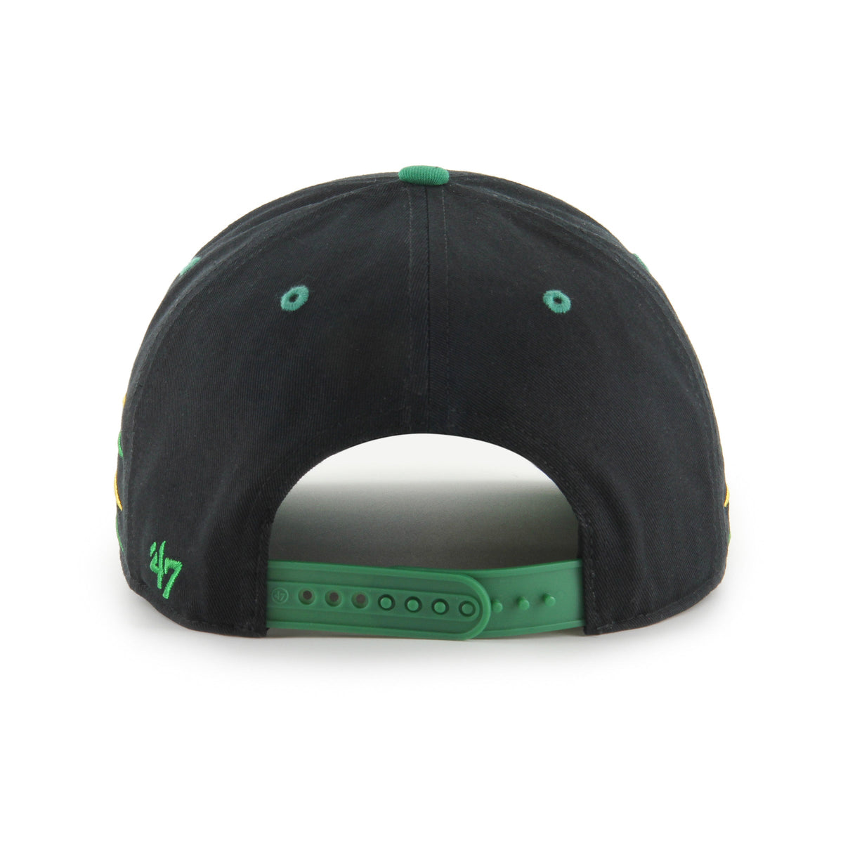 Notre Dame Fighting Irish NCAA 47 Brand Men Black Diamond Hitch Snapback Hat product image 3, provided for visual reference