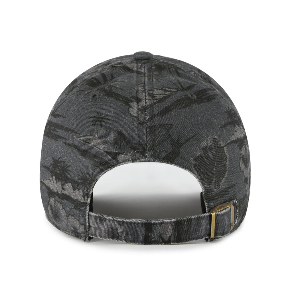 Vancouver Canucks NHL 47 Brand Men Black Fiji Clean Up Adjustable Hat product image 2, provided for visual reference and