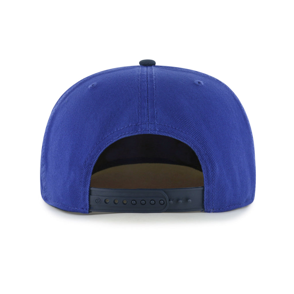 Toronto Maple Leafs NHL 47 Brand Men Royal Burnside Captain Snapback product image 2, provided for visual reference and
